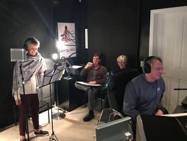 Desert City Diva Cast recording session